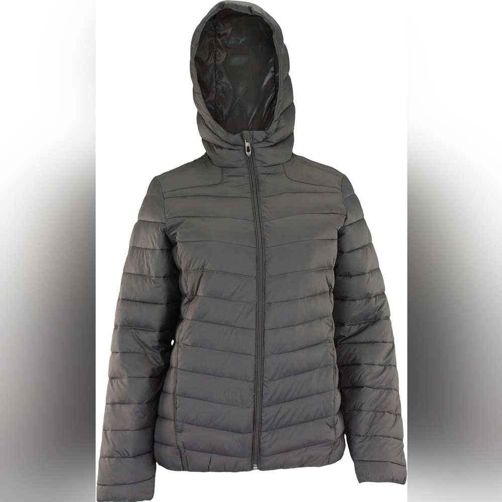 SPIDER Hooded Puffer Jacket Size L
